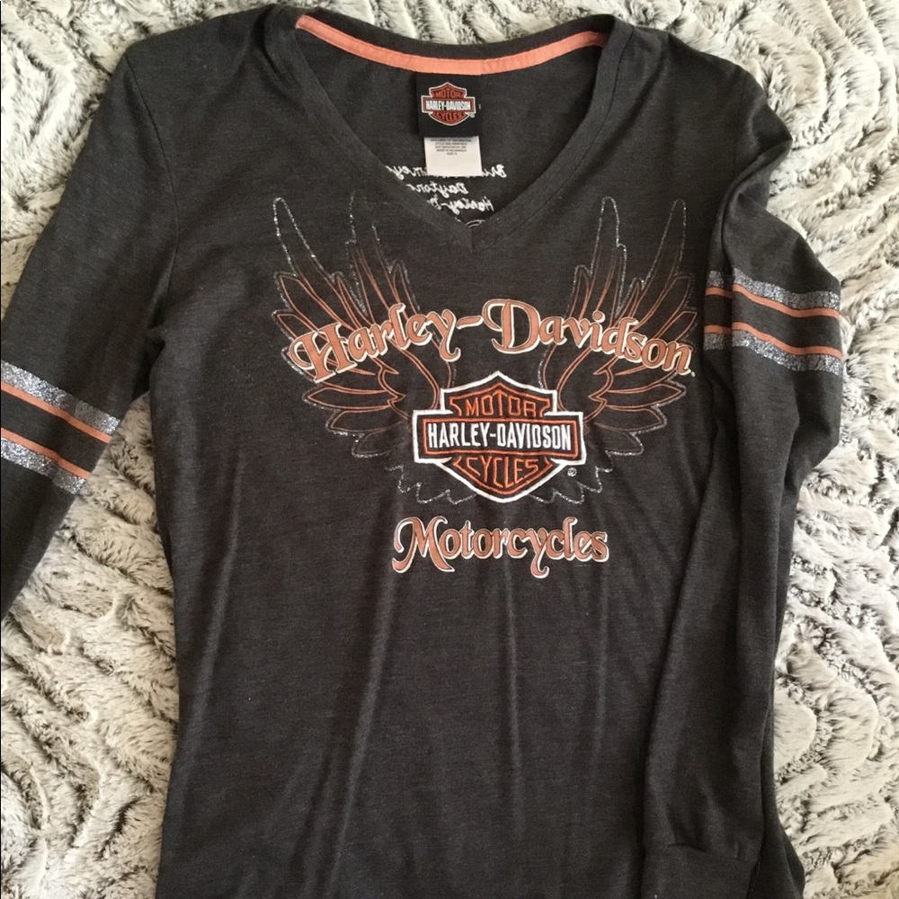 Long Sleeve Harley Davidson Tee